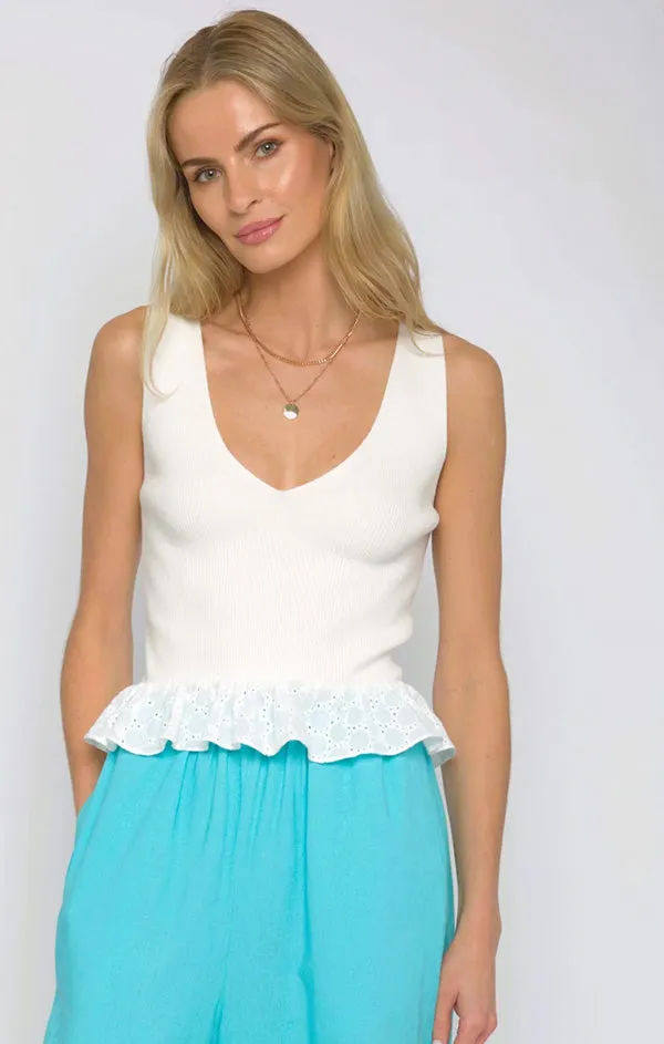 Agnes Ruffle Tank