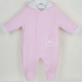 Baby Girls Snowsuit- Pink - Pex