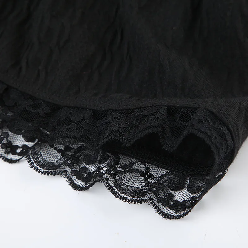 Charlize Lace Detailed Mini Skirt