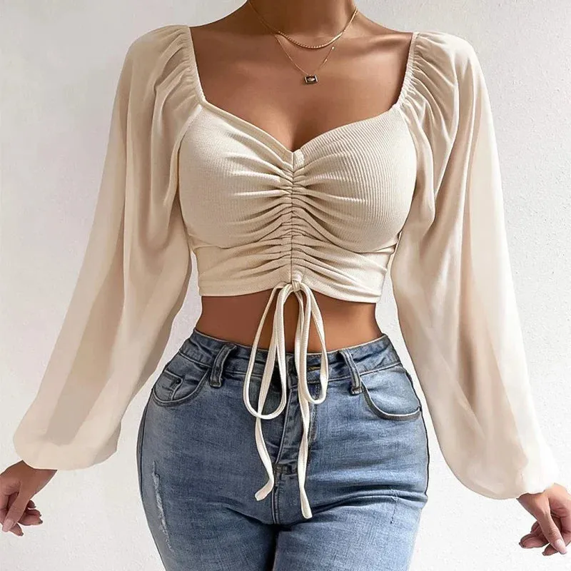 Chic Loose Chiffon Blouse for Women