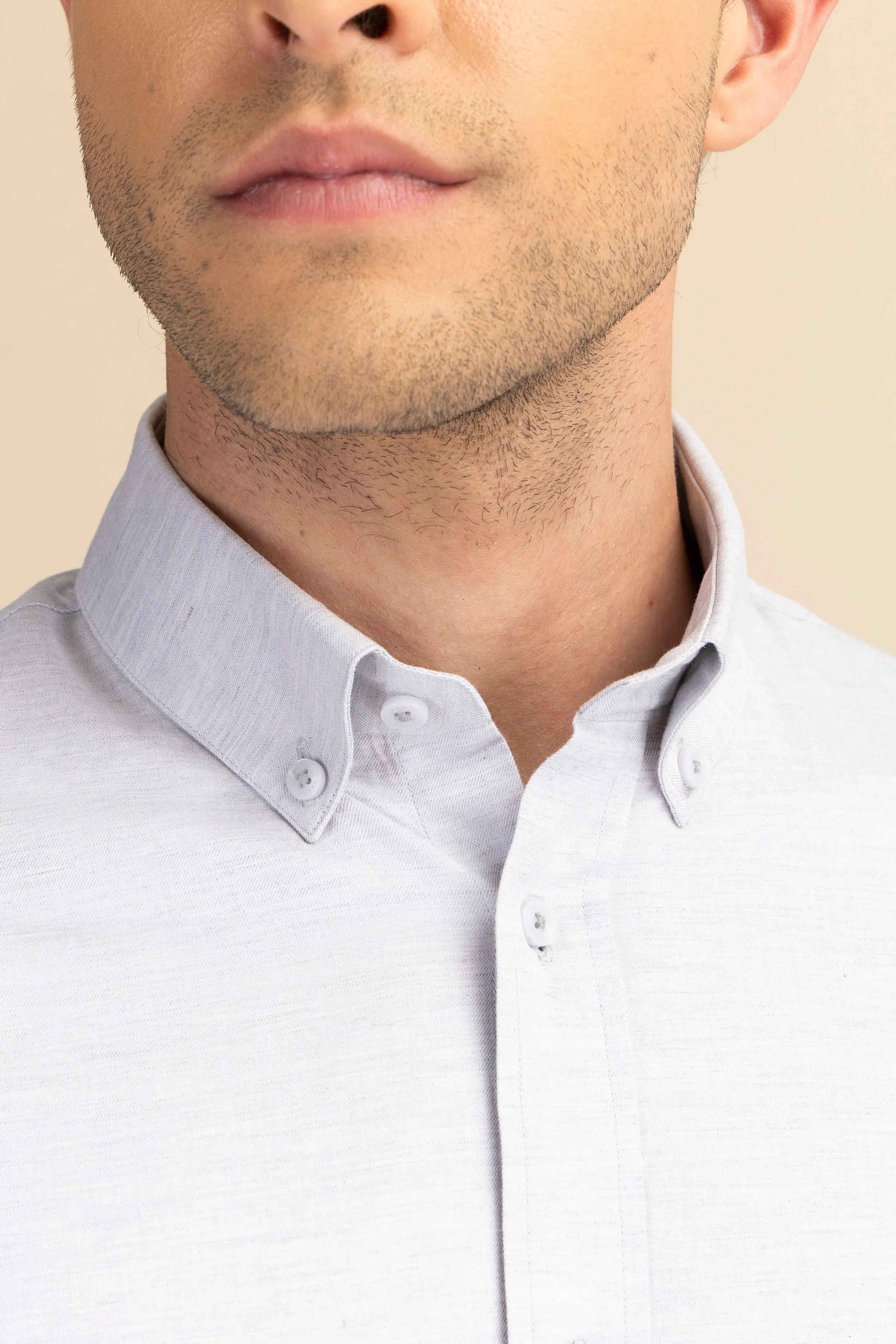 Clifton Shirt Stretch Melange Shirt