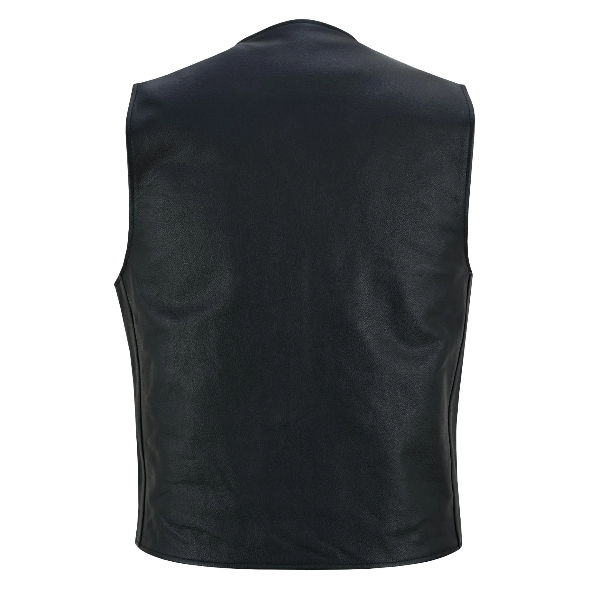 DS125 Men's Single Back Panel Concealed Carry Vest (Buffalo Nickel He