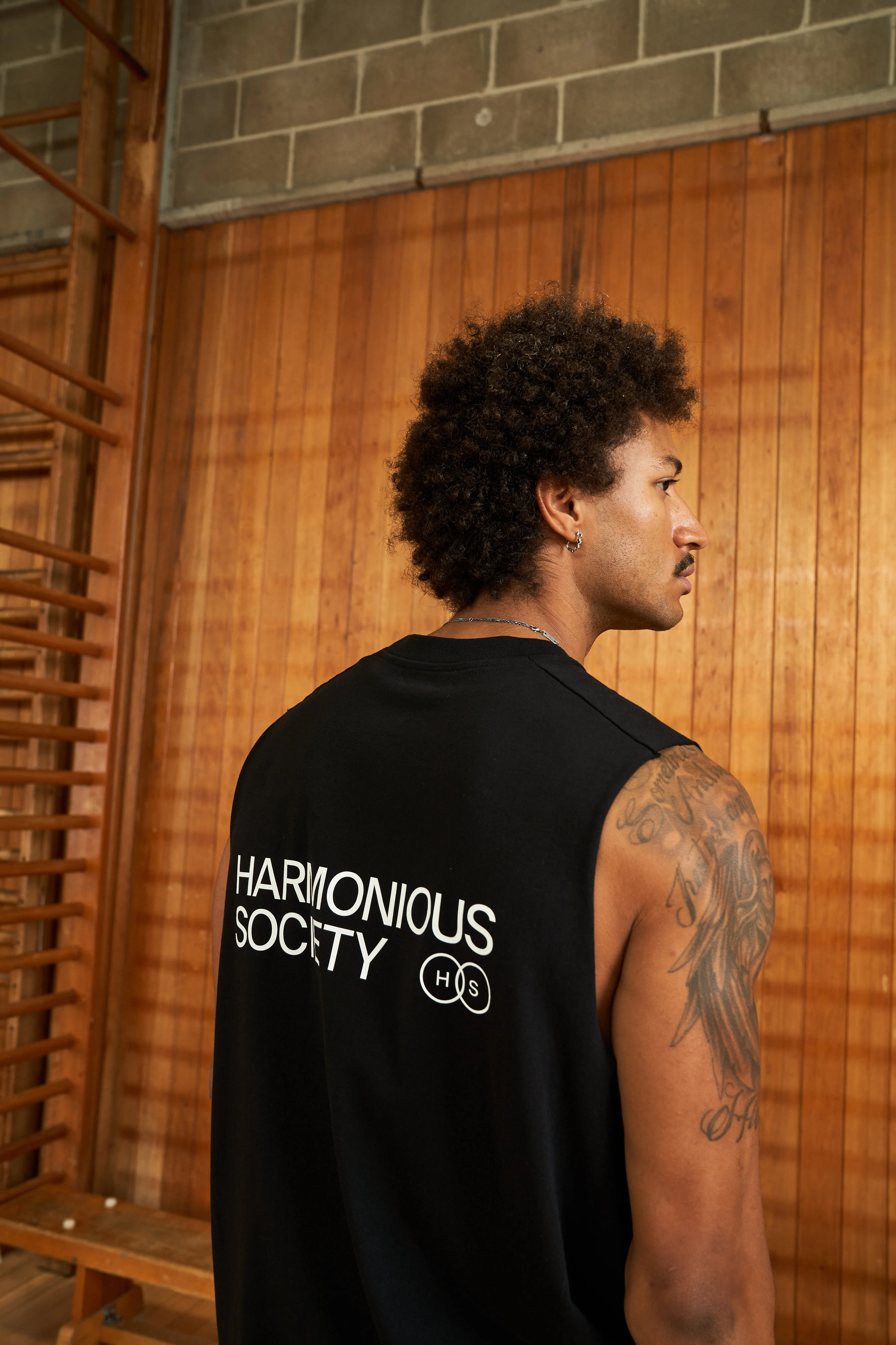 Harmonious Core Tank - Black