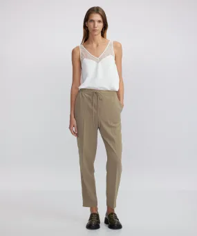 Ipekyol Drapey Fit Trousers Khaki