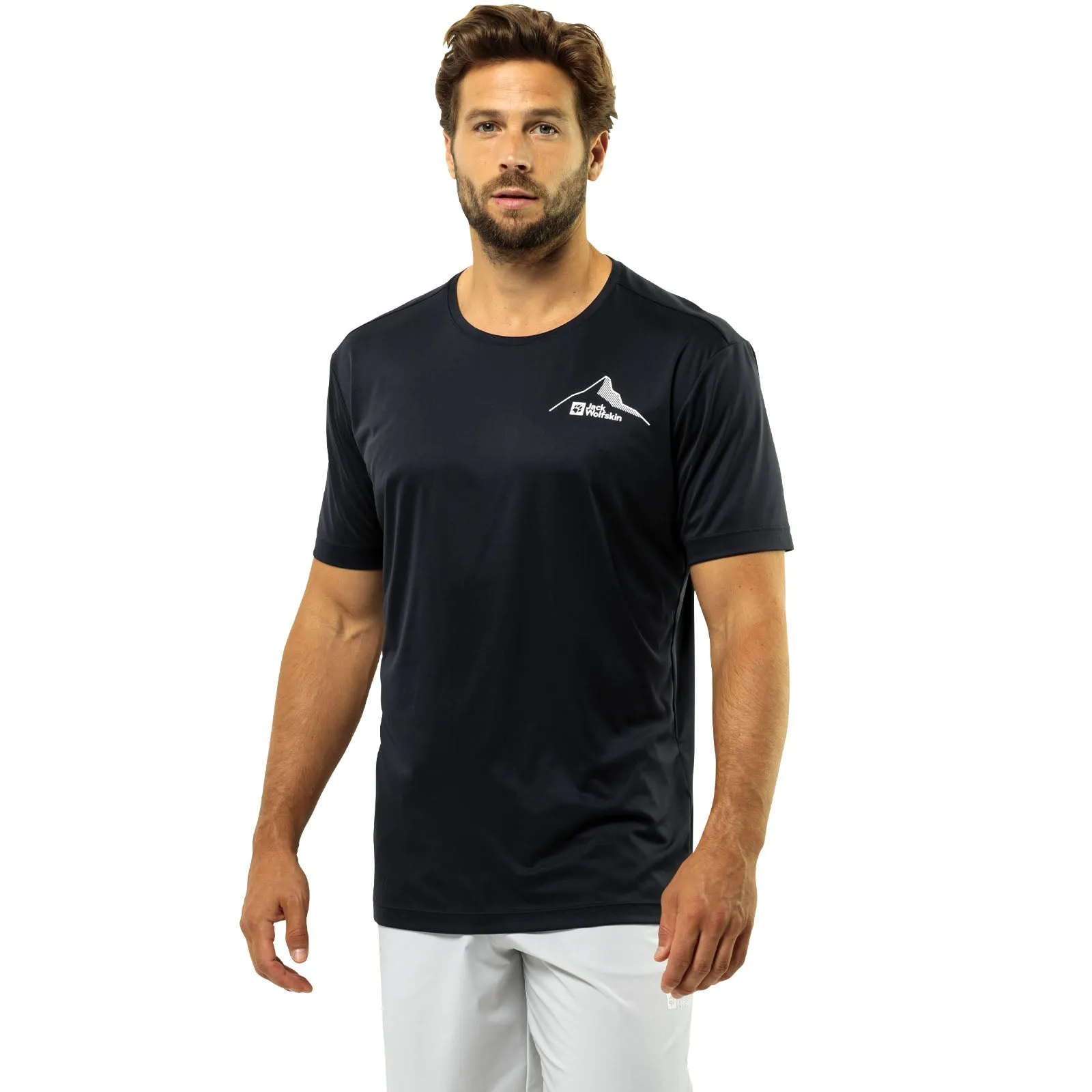 Jack Wolfskin Mens Peak Graphic Short Sleeve T-Shirt