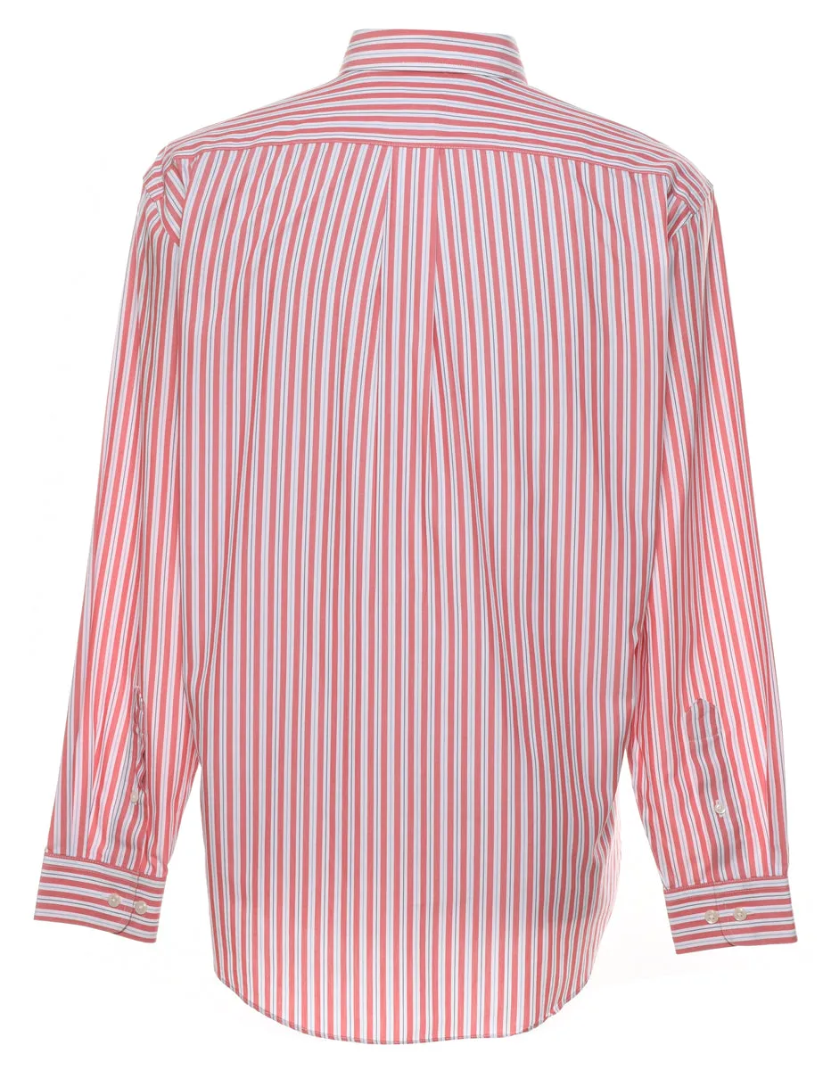 L.L. Bean Striped Smart Shirt - M