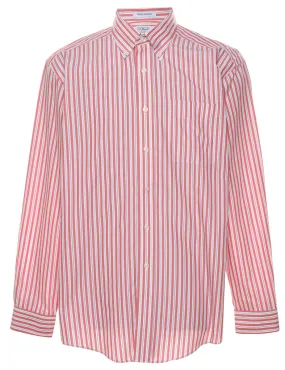 L.L. Bean Striped Smart Shirt - M