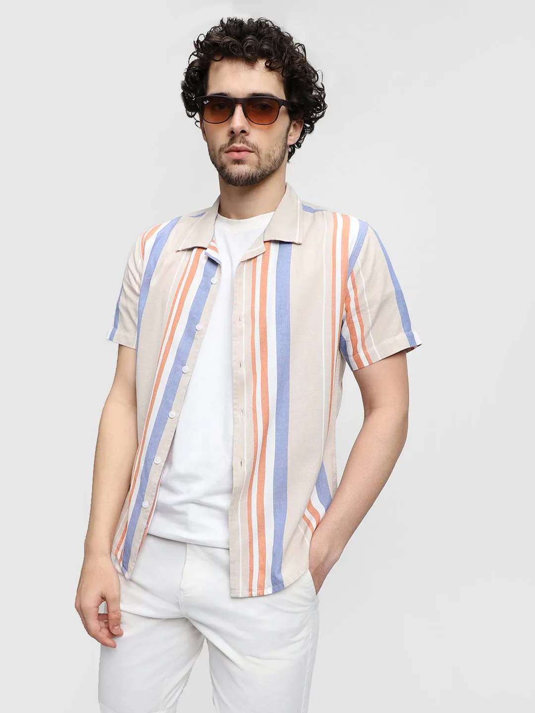 Men's Multicolor Casual Shirts