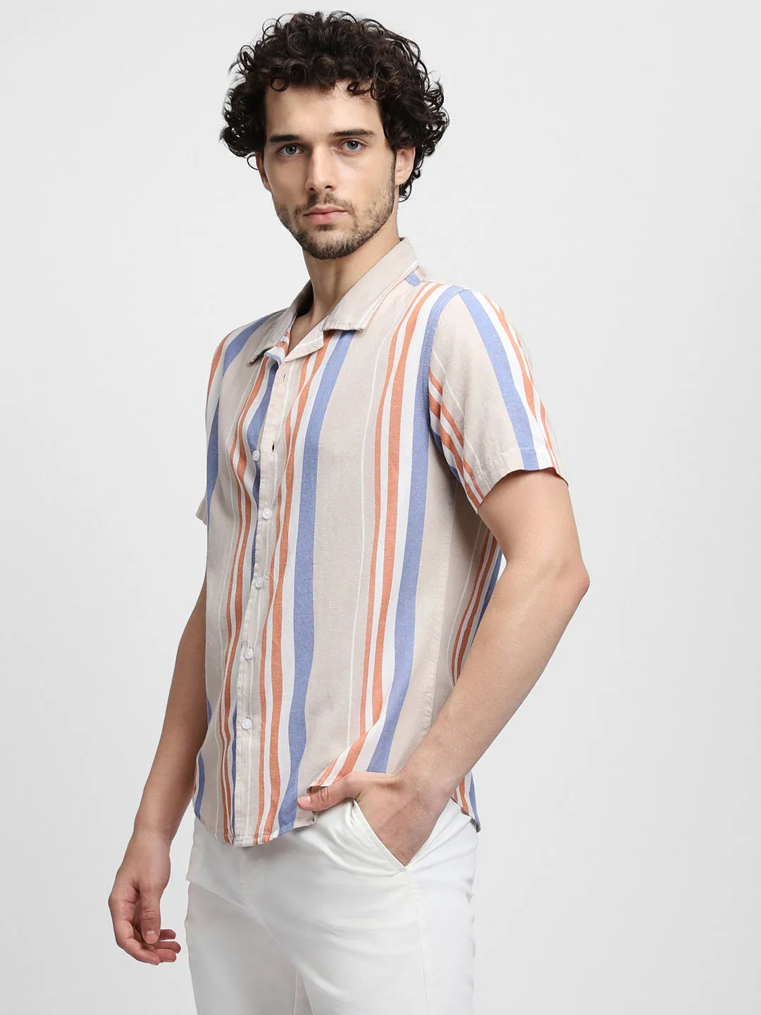 Men's Multicolor Casual Shirts