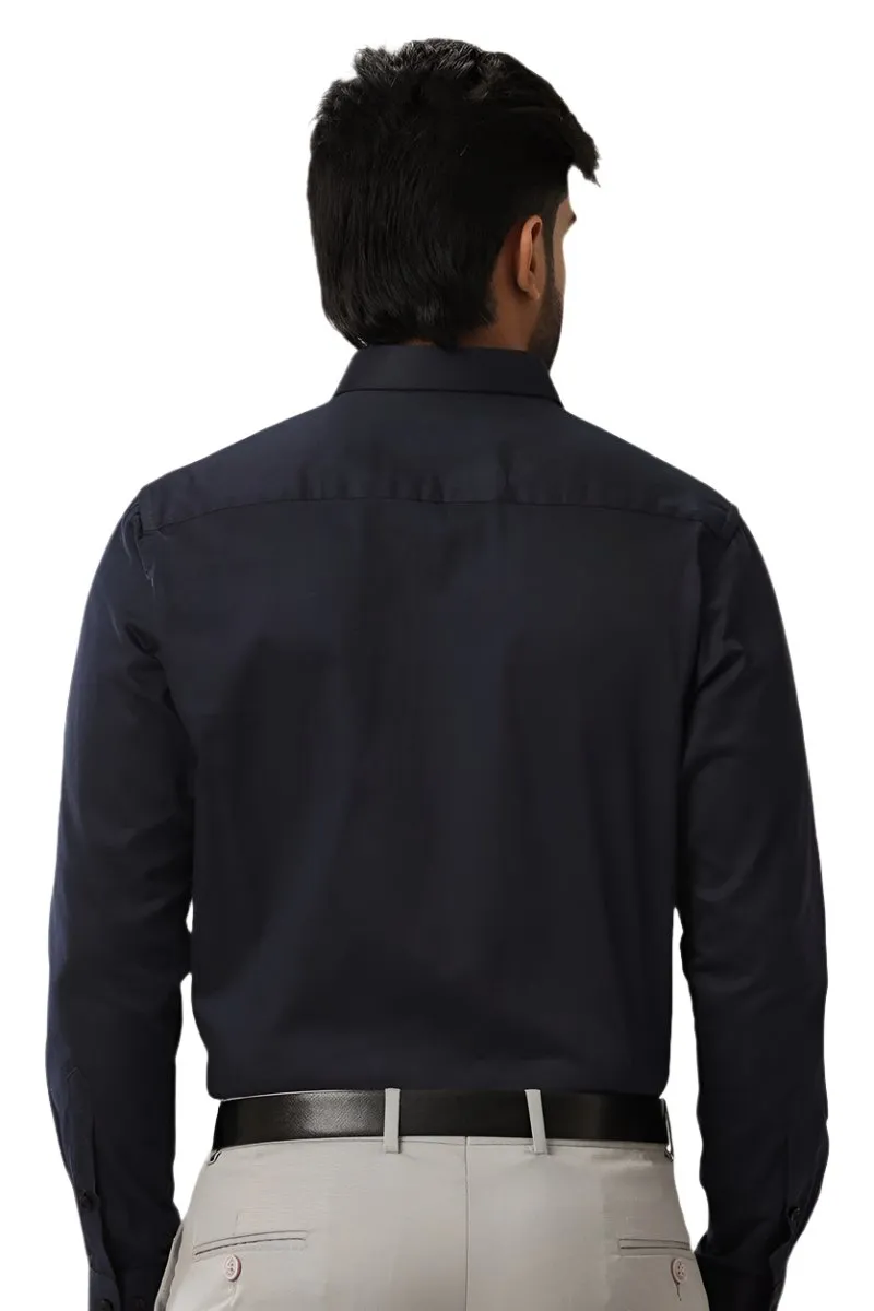 Monti - Navy Formal Shirts for Men | Ariser