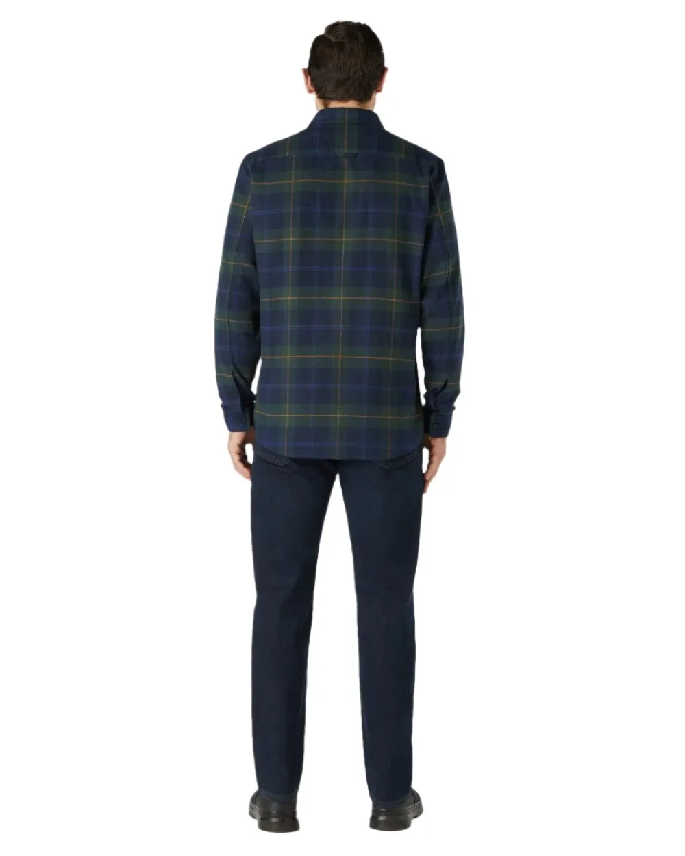 Musto Mens Long Sleeve Plaid Shirts