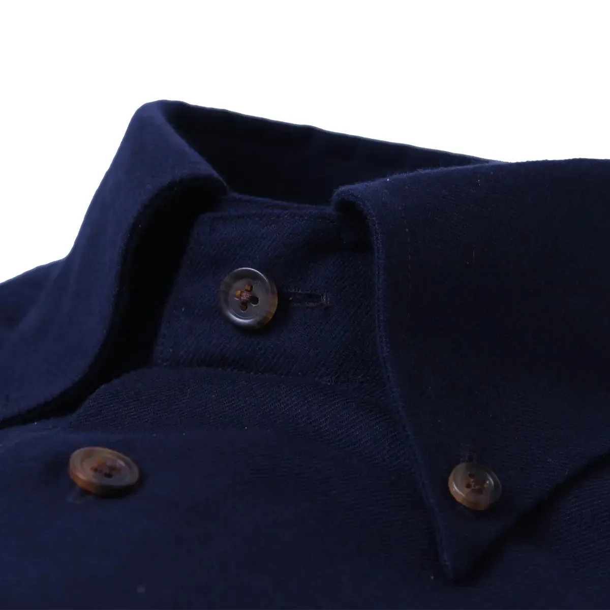 Navy Long Sleeve Cashmerello Shirt