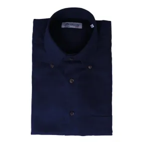 Navy Long Sleeve Cashmerello Shirt