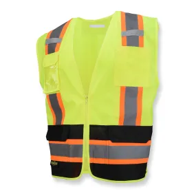 Radians SV6B Two Tone Surveyor Type R Class 2 Solid Front Mesh Back Safety Vest