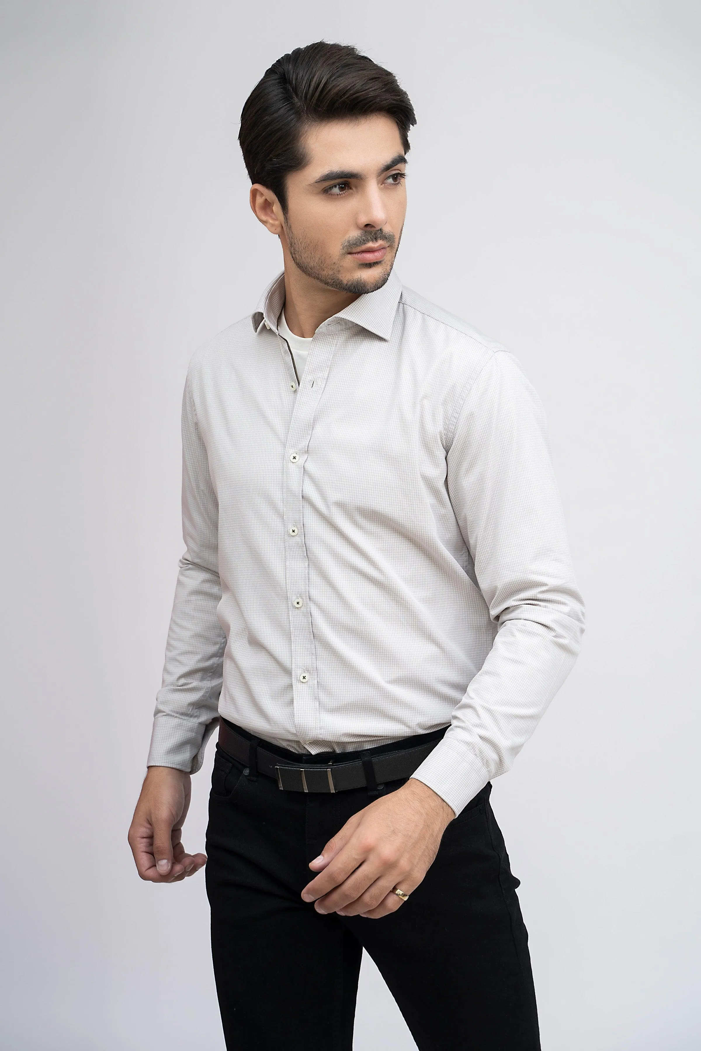 SMART SHIRT LIGHT KHAKI