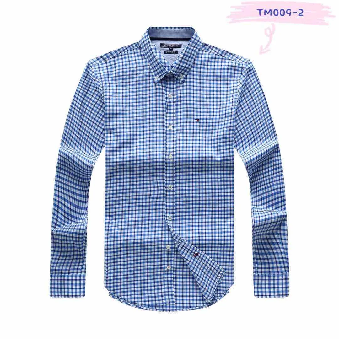 Tommy Hilfiger Blue And White Checkered Design Shirt