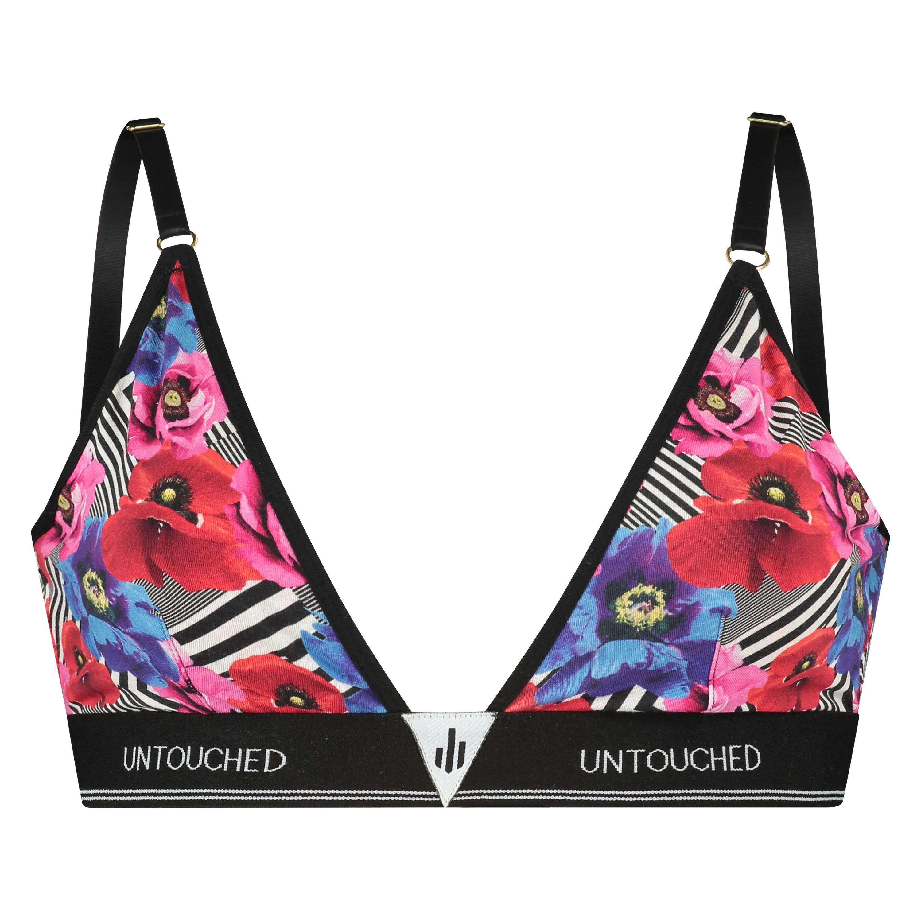 Trendy Flowers bralette zonder padding Sample