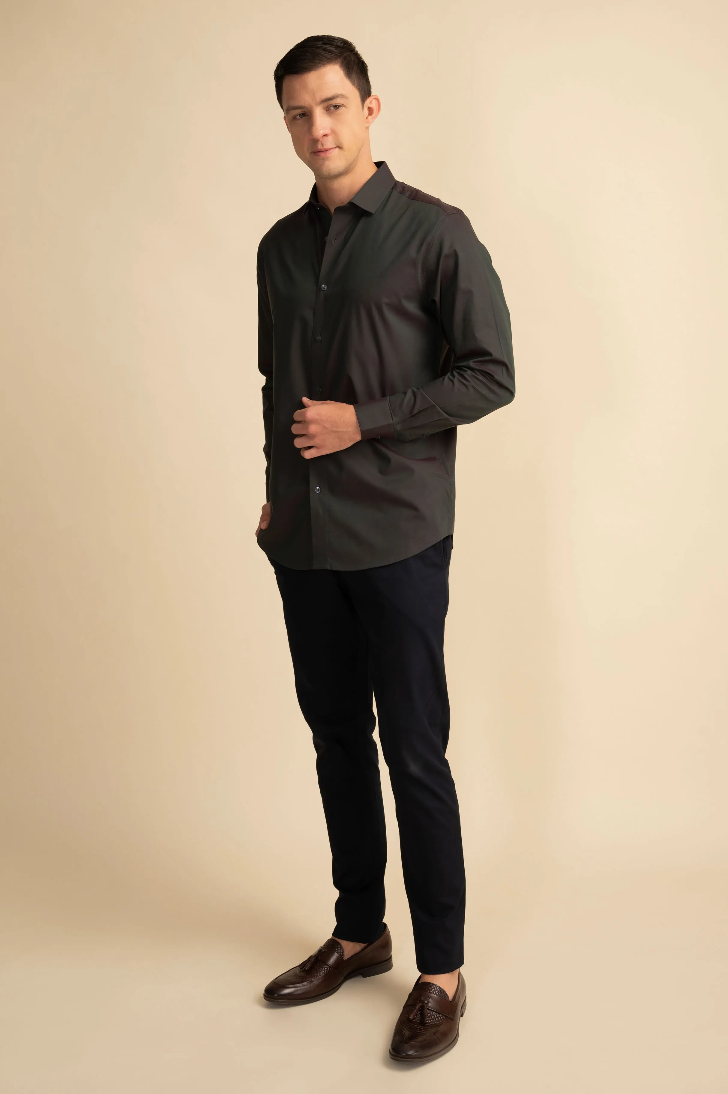 Two Tone Forest Shirt EOSS