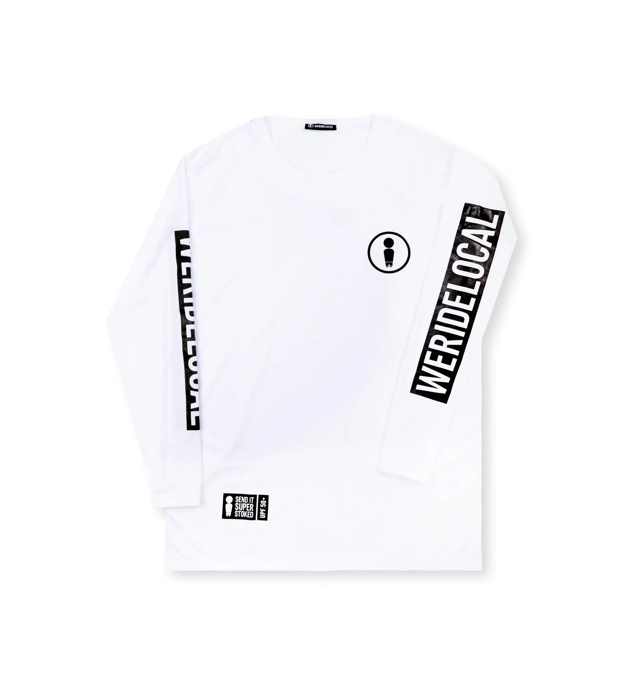 UNION WHITE LONGSLEEVE RASHGUARD