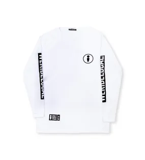 UNION WHITE LONGSLEEVE RASHGUARD