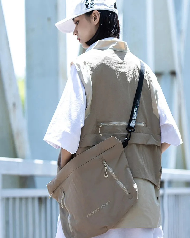 Urban Functional Detachable Backpack Vest